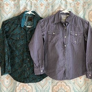 Girls Size M Roper Shirts